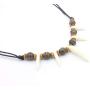 Scddboy Caveman Necklace,Bone Tooth Necklace for men