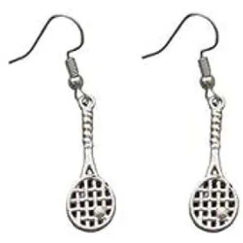 Tennis Earrings- Tennis Racket Jewelry For Women- Perfect Tennis Gifts for Women & Teens