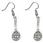 Tennis Earrings- Tennis Racket Jewelry For Women- Perfect Tennis Gifts for Women & Teens