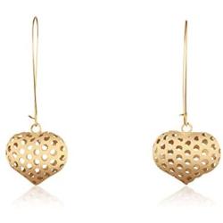 NIEVOS JEWELRY 24k Gold Plated Earring Classic Elegant Basic Chic For Her Handmade Designer