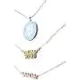 Bobblefingers Set of 3 Donald Trump Necklaces for Women - Jewelry for MAGA Supporters with Charms - Elegant Way to Express Support for The President - 18k Gold-Plated in Yellow, Rose and White Tones Bobblefingers Set of 3 Donald Trump Necklaces for Women - Jewelry for MAGA Supporters with Charms - Elegant Way to Express Support for The President - 18k Gold-Plated in Yellow, Rose and White Tones