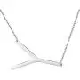 Sideways Large Initial Necklace for Women - 18K Gold Plated Letter Necklace for Women Girls, Stainless Steel Big Alphabet Monogram Necklace A-Z Name Slanted Initial Necklace Initial Jewelry for Women