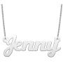 LuxglitterLin Name Necklace Personalized Initial Necklace Stainless Steel Curb Link Chain Jewelry for Women Men