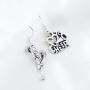 FUSTMW Cheer Charm Earring Cheerleading Earrings Gifts Cheer Jewelry Cheerleaders Gifts Cheer Coaches or Team