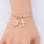 KUIYAI Mustard Seed Bracelet with Cross Charm Faith Real Mustard Seed Pendant Charm Jewelry for Christian Inspirational Gift