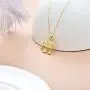 14k Gold Elephant Pendant Necklace for Women, Fine Gold Lucky Jewelry Gifts for Her, 16+1+1 Inch 14k Gold Elephant Pendant Necklace for Women, Fine Gold Lucky Jewelry Gifts for Her, 16+1+1 Inch
