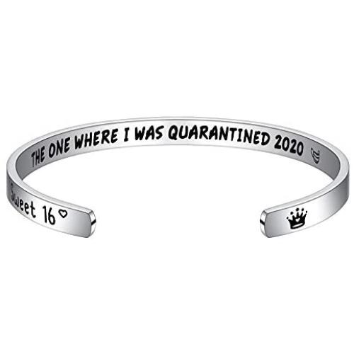 2020 Birthday Gifts for Women Girls, Funny Quote Birthday Bracelet 12th 13th 14th 15th 16th 17th 18th 19th 20th 21st 30th 40th 50th 60th 70th 80th Birthday Gift for Friend, Sister, Daughter, Mom