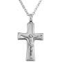 Cool Jewelry Cross Cemation Memorial Urn Pendant for Ashes Keepsake Jewelry