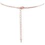 Rosemarie Collections Womens Stunning Floral Metal Mesh Statement Dangling Necklace and Earring Set