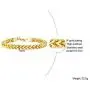 TempBeau Chunky Sturdy Mens Franco/ Foxtail Chain Bracelet Stainless Steel Gold Plated/Silver/Black 6/8/12mm Width Double Layered Interlocked Cuban Chain Wristband with Magnet Clasp -Send Gift Box