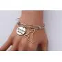 BAUNA Dog Mom Bracelets for Women Golden Mama Expandable Bangle for Golden Retriever Owner Dog Lover Gift