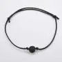 TseanYi Lava Rock Bracelet Black Leather Rope Bracelet Boho Unisex Hand Chain Bracelets Jewelry Gifts for Everyone