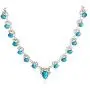 Relbcy Boho Turquoise Necklaces Summer Beach Necklace Chain Fashion Jewelry Accessories for Women and Girls Relbcy Boho Turquoise Necklaces Summer Beach Necklace Chain Fashion Jewelry Accessories for Women and Girls