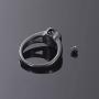 zeqingjw Cremation Jewelry for Ashes Keepsake Urn Ring for Human Pet Funeral Ashes Jewelry Memorial Ring for Women Men Size 6/7/8/9