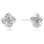 J.RAHEL 925 Sterling Silver Cubic Zirconia Flower Knot Jewelry for Women J.RAHEL 925 Sterling Silver Cubic Zirconia Flower Knot Jewelry for Women
