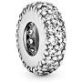 Pandora Jewelry Clear Sparkle Spacer Cubic Zirconia Charm in Sterling Silver