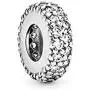 Pandora Jewelry Clear Sparkle Spacer Cubic Zirconia Charm in Sterling Silver Pandora Jewelry Clear Sparkle Spacer Cubic Zirconia Charm in Sterling Silver