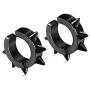 Xusamss Punk Jewelry Stainless Steel Spike Rivet Ear Clip Earrings