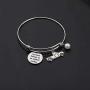 Gzrlyf Trucker Wife Bracelet Funny Truck Gifts for Truck Driver Girlfriend Wife My Heart Belongs to an Asphalt Cowboy