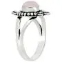 Sterling Silver Plated Genuine Gemstone Round Shape Handmade Solitaire Rings Sterling Silver Plated Genuine Gemstone Round Shape Handmade Solitaire Rings