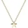 Fettero Tiny Gold Star Choker Necklace 14K Gold Filled Charm Small Star Pendant Necklaces Jewelry for Women
