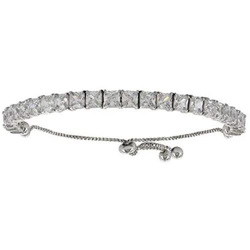 Montana Silversmiths Squarely a Tennis Bolo Bracelet