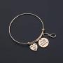 Zuo Bao Mother of The Bride or Groom Adjustable Bangle Wedding Gifts Mothers Gifts Bangle Bouquet