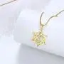 Aurora Tears 925 Sterling Silver David Star Necklace Magen Star of David Isreal Jewish Pendant Men Women Fashion Jewelry