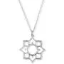 Boma Jewelry Sterling Silver Lotus Pendant Necklace, 18 Inches Boma Jewelry Sterling Silver Lotus Pendant Necklace, 18 Inches