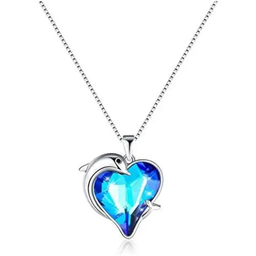 IEFRICH Gifts for Women Girls, Cubic Zirconia Crystal Love Heart Pendant Necklace Gifts for Women Girls Birthday Mothers Day Valentines IEFRICH Gifts for Women Girls, Cubic Zirconia Crystal Love Heart Pendant Necklace Gifts for Women Girls Birthday Mothers Day Valentines