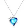 IEFRICH Gifts for Women Girls, Cubic Zirconia Crystal Love Heart Pendant Necklace Gifts for Women Girls Birthday Mothers Day Valentines IEFRICH Gifts for Women Girls, Cubic Zirconia Crystal Love Heart Pendant Necklace Gifts for Women Girls Birthday Mothers Day Valentines