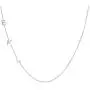 AILIN Jewelry Personalized Sideways Initial Necklace 925 Sterling Silver Custom Initial Necklace A to Z Letters for Women Silver Rose Gold Plated Gold Plated
