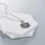 YAFEINI Buddha Lotus Necklace Sterling Silver Lotus Flower Pendant Necklace Cross Yoga Spiritual Jewelry Gifts for Women YAFEINI Buddha Lotus Necklace Sterling Silver Lotus Flower Pendant Necklace Cross Yoga Spiritual Jewelry Gifts for Women