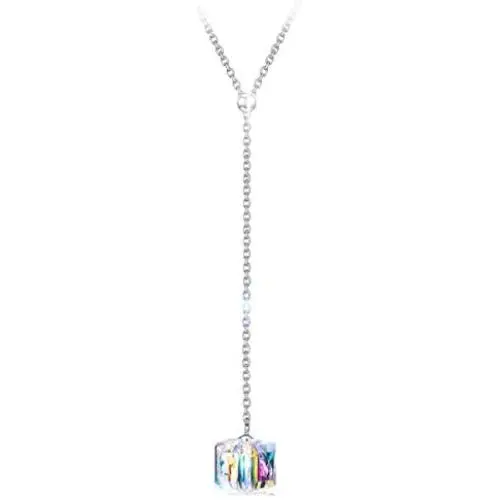 LADY COLOUR Jewelry Gifts for Mom, A Little Romance Series 925 Sterling Silver Dangle Earrings / Choker Necklace, Crystals Hypoallergenic Jewelry, Birthday Gifts for Her