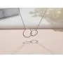 Mother Son Necklace Sterling Silver 2 Interlocking Circles Infinity Necklace Mom Gifts Birthday Gifts Jewelry for Women Mother Son Necklace Sterling Silver 2 Interlocking Circles Infinity Necklace Mom Gifts Birthday Gifts Jewelry for Women