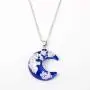 Tattooshe Blue Sky Cloud Resin Necklace Transparent Resin Rould Ball Pendant for Women Natural Jewelry Tattooshe Blue Sky Cloud Resin Necklace Transparent Resin Rould Ball Pendant for Women Natural Jewelry
