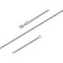 BORUO 925 Sterling Silver Snake Chain Necklace, 1mm 1.6mm Solid Italian Nickel-Free Chain Lobster Claw Clasp 14-30 Inch BORUO 925 Sterling Silver Snake Chain Necklace, 1mm 1.6mm Solid Italian Nickel-Free Chain Lobster Claw Clasp 14-30 Inch