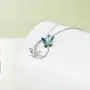 Butterfly Necklace Sterling Silver Teardrop Daisy Flower Butterfly Pendant Necklace Jewelry Birthday Anniversary Mothers Day Gifts for Women Teens Girlfriend Wife Her Mother Daughter
