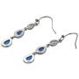 Montana Silversmiths River of Lights Falling into Water Earrings