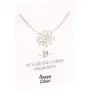 Happy Kisses Yoga Lotus Flower Necklace with OM Symbol – Cute Lotus Pendant Charm – with Empowering Message Card -Silver Plated Happy Kisses Yoga Lotus Flower Necklace with OM Symbol – Cute Lotus Pendant Charm – with Empowering Message Card -Silver Plated