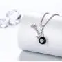 Aurora Tears Guitar/Violin Necklace 925 Sterling Silver Music Pendant Fans Musician Jewelry Aurora Tears Guitar/Violin Necklace 925 Sterling Silver Music Pendant Fans Musician Jewelry