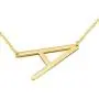 Sideways Large Initial Necklace for Women - 18K Gold Plated Letter Necklace for Women Girls, Stainless Steel Big Alphabet Monogram Necklace A-Z Name Slanted Initial Necklace Initial Jewelry for Women Sideways Large Initial Necklace for Women - 18K Gold Plated Letter Necklace for Women Girls, Stainless Steel Big Alphabet Monogram Necklace A-Z Name Slanted Initial Necklace Initial Jewelry for Women