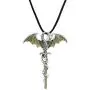 KUIYAI Glow in The Dark Dragon Sword Necklace Luminous Pendant Necklace Sword Pendant Wings Dragon Necklace KUIYAI Glow in The Dark Dragon Sword Necklace Luminous Pendant Necklace Sword Pendant Wings Dragon Necklace