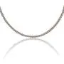 JINAO ICED Out 18K Gold Plated Iced Out Lab Simulated Diamond Classic Tennis Chain Necklace for Men Women JINAO ICED Out 18K Gold Plated Iced Out Lab Simulated Diamond Classic Tennis Chain Necklace for Men Women