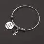 Mom of a Warrior Bracelet Inspirational Cancer Awareness Motivation Gifts Mom of a Warrior Bracelet Inspirational Cancer Awareness Motivation Gifts