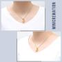 Minicremation Pet Cremation Jewelry Urn Necklace for Ashes Memorial Pendant Ashes Holder Keepsakes Jewelry for Ashes for Cat