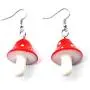 Women Environmental theme Acrylic Dangle Earrings For Female Girls Party Red Purple Acrylic Colorful Mushroom Long Pendant Earrings Women Environmental theme Acrylic Dangle Earrings For Female Girls Party Red Purple Acrylic Colorful Mushroom Long Pendant Earrings