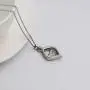 Cremation Necklace Memorial Jewelry Stainless Steel Crystal Pendant Locket Keepsake Urn Necklace for Ashes Cremation Necklace Memorial Jewelry Stainless Steel Crystal Pendant Locket Keepsake Urn Necklace for Ashes