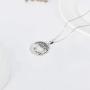 TRISHULA Sloth Necklace 925 Sterling Silver Cute Animal Sloth on Tree of Life Charm Pendant Jewelry Gifts for Sloth Lovers