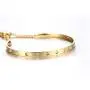 ALLEN DANMI Jewelry Cubic Zirconia 18 K Gold/Rose Gold/White Gold Cuff Bangle Bracelet Adjustable Chic Link Chain Bracelet Shining Luxury Gift for Women. ALLEN DANMI Jewelry Cubic Zirconia 18 K Gold/Rose Gold/White Gold Cuff Bangle Bracelet Adjustable Chic Link Chain Bracelet Shining Luxury Gift for Women.